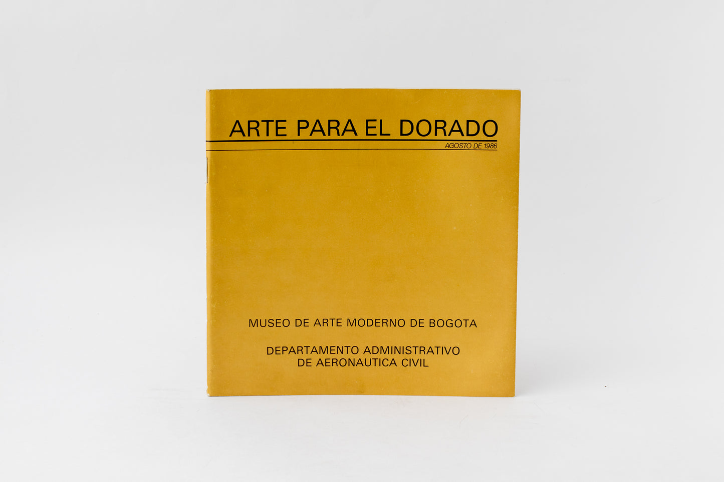 Arte para el dorado, agosto 1986
