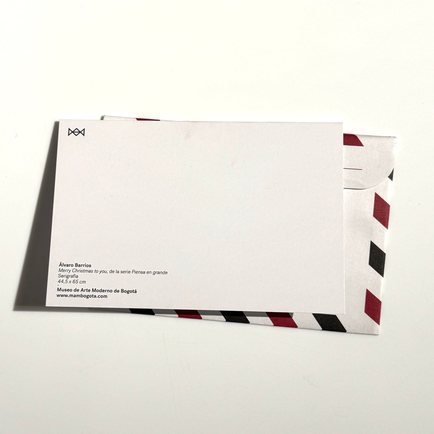 Tarjeta Merry Christmas to you. Alvaro Barrios