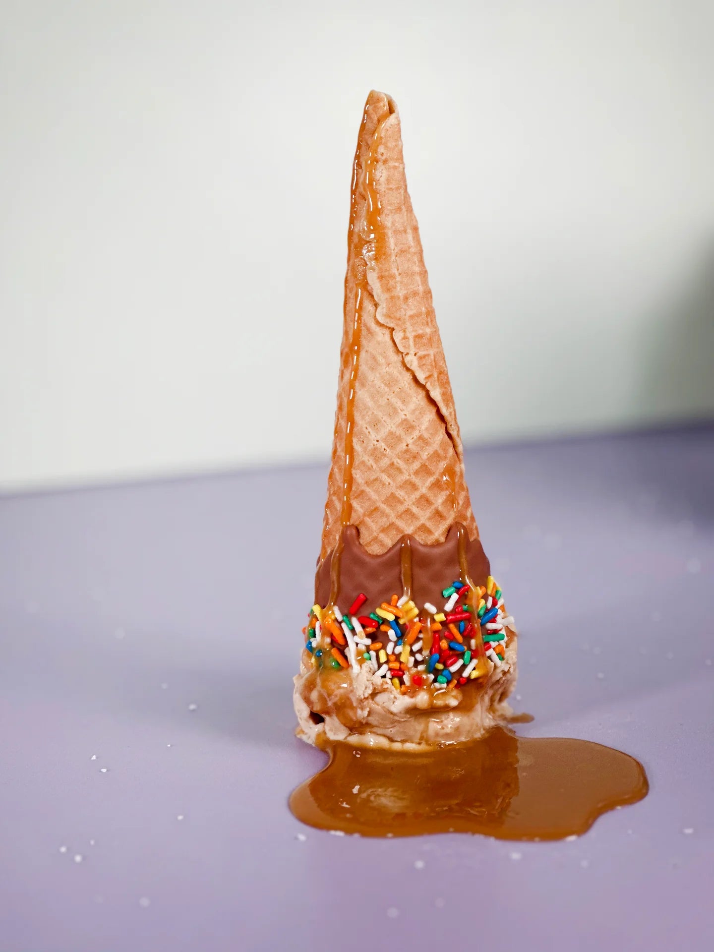 MAMBO x VAST | Salted Caramel Ice Cream Cone