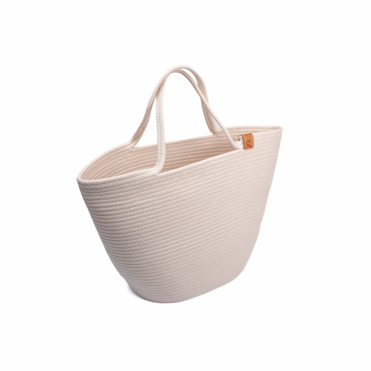Bolso mediano tono crudo