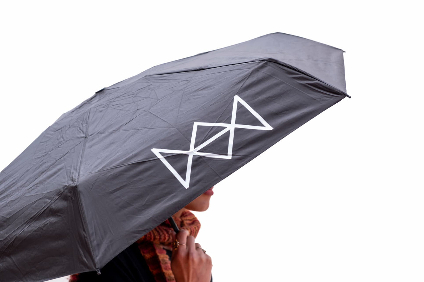 Paraguas mini plegable negro