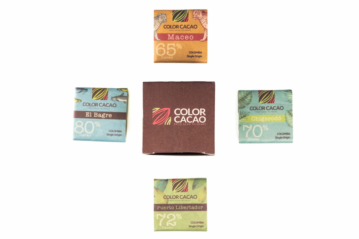 Minitabletas de cacao
