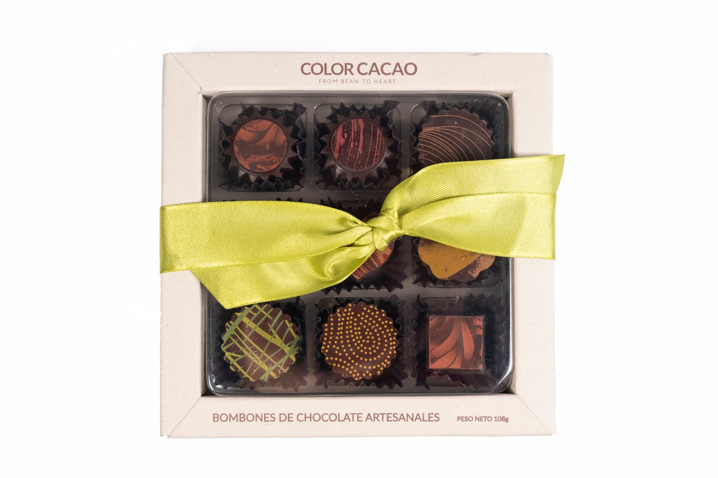 Bombones de chocolate artesanales