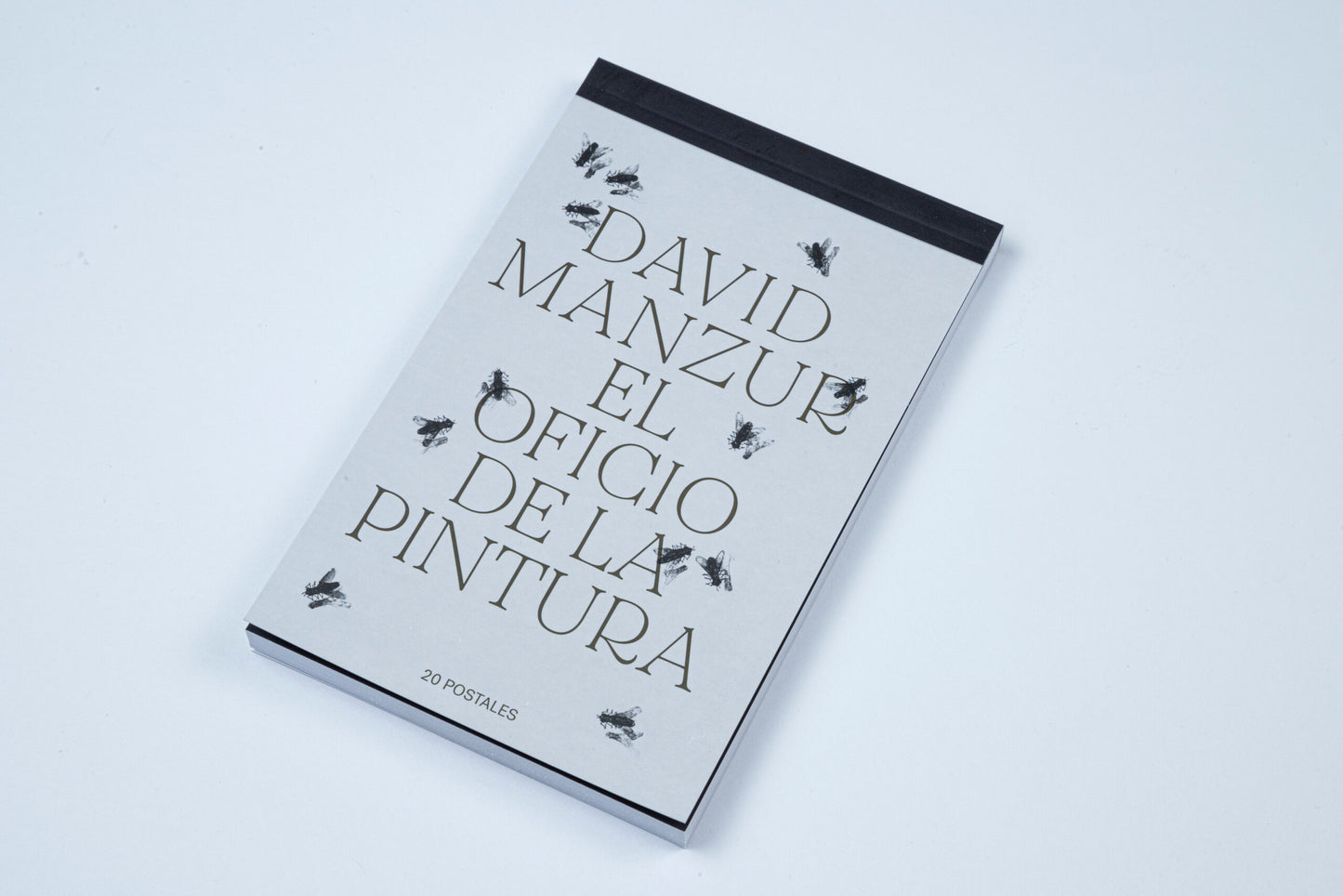 Libro de postales de David Manzur. Exposición El Oficio de la Pintura.