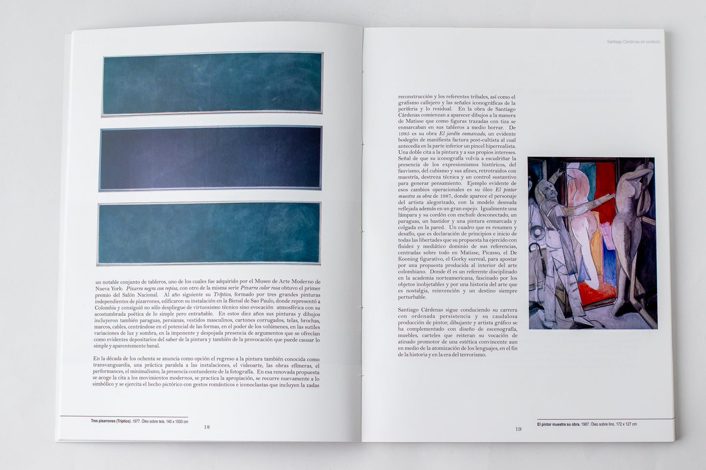 Libro Exposición Retrospectiva Santiago Cárdenas