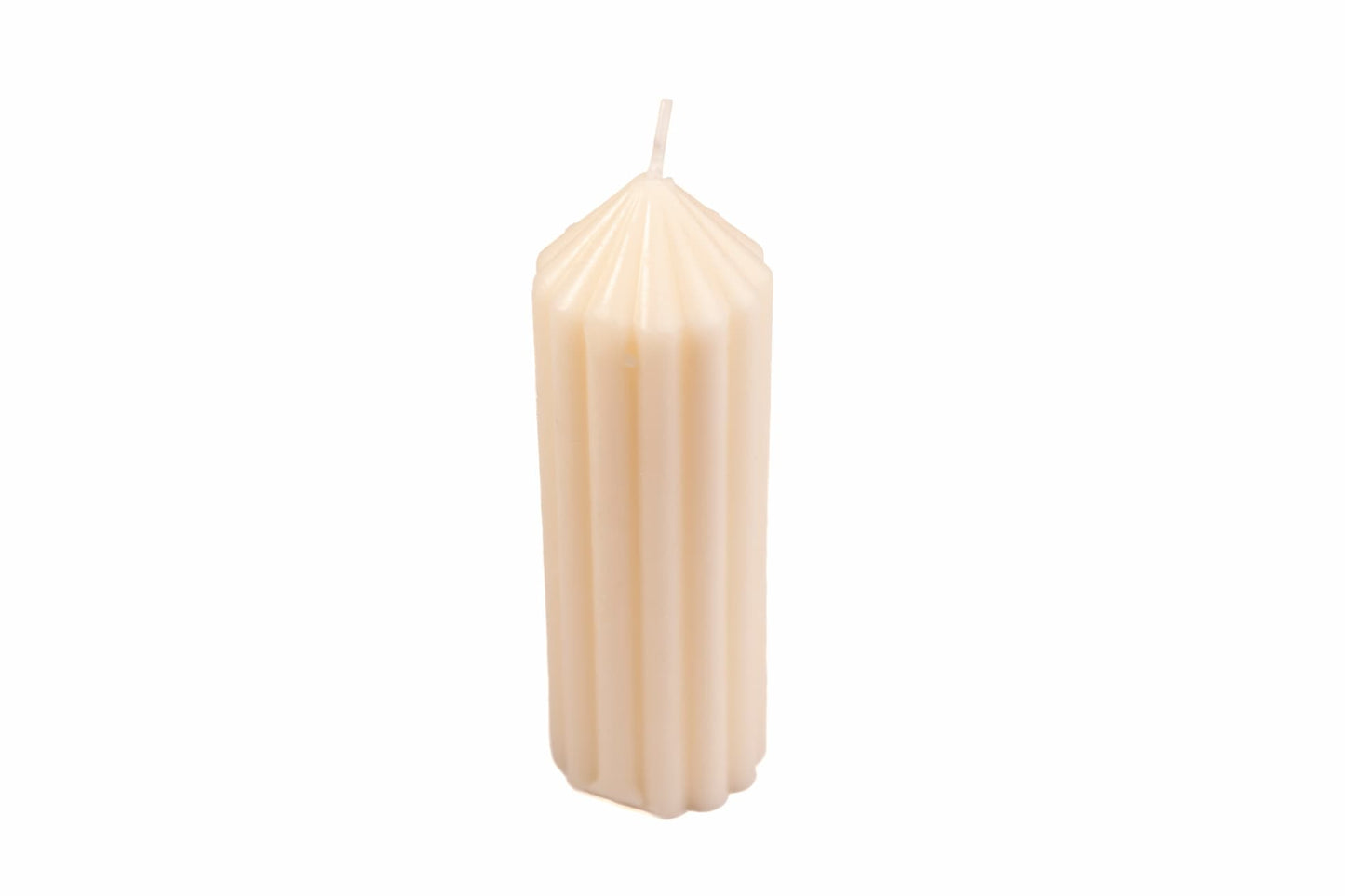 Vela cilíndrica acanalada grande