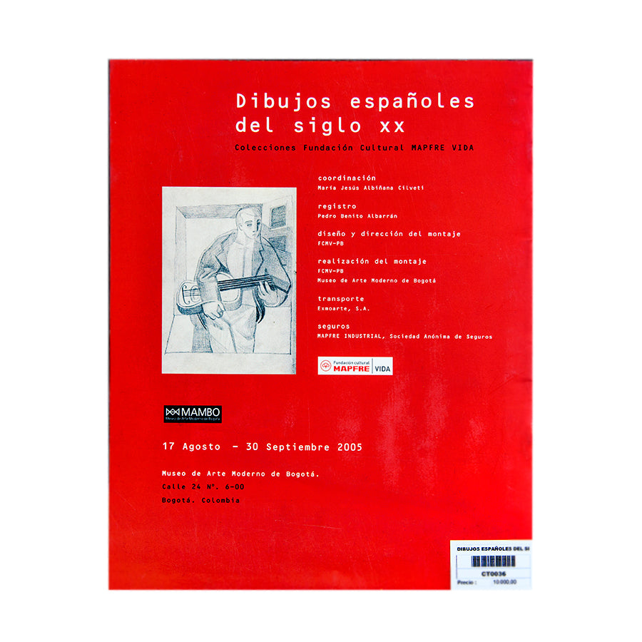 Catálogo Dibujos españoles del siglo XX