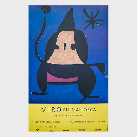 Afiche de Miró en Mallorca