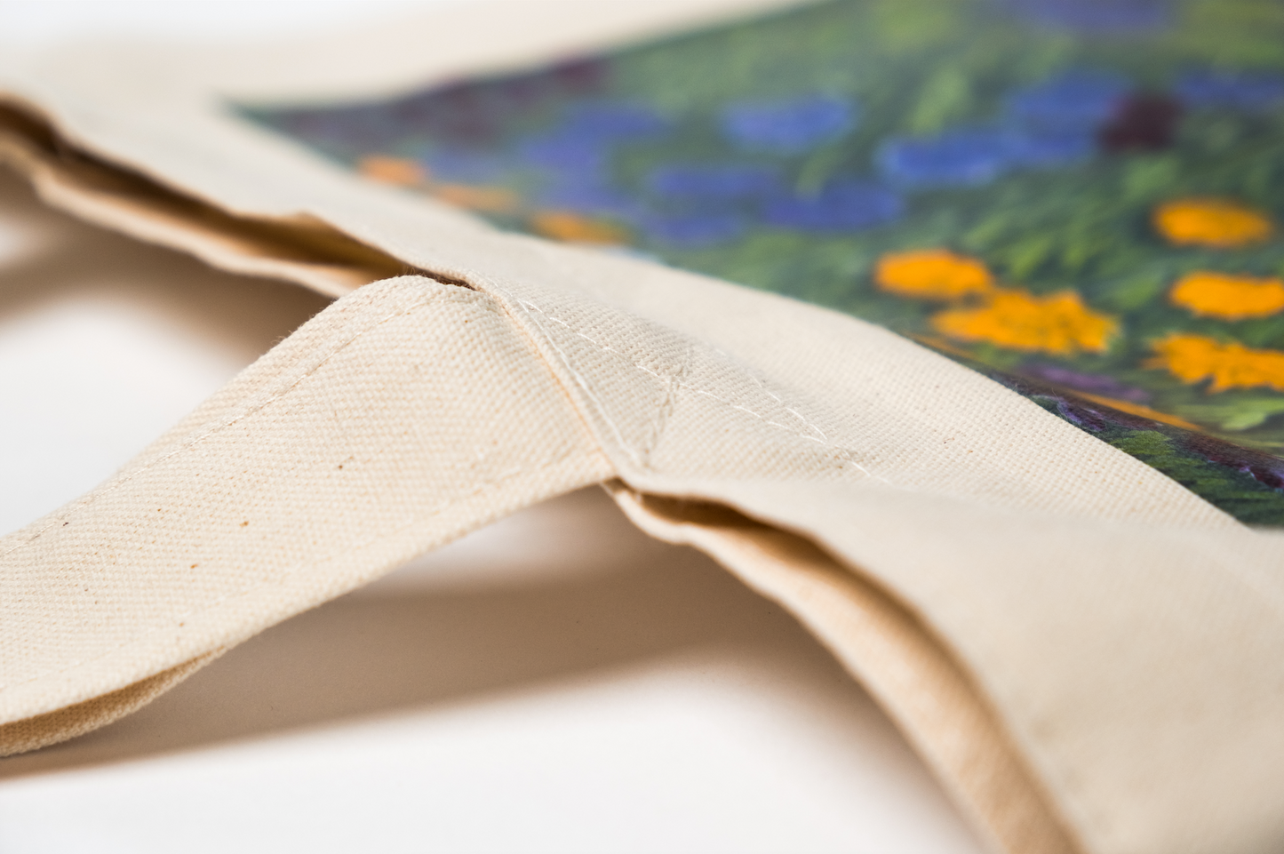 Tote bag flores silvestres de la serie "Mon Jardin"