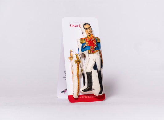 Muñeco de Simón Bolivar
