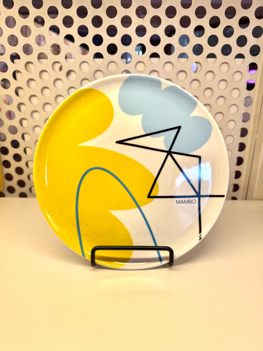 Plato MAMBO - diseño abstracto