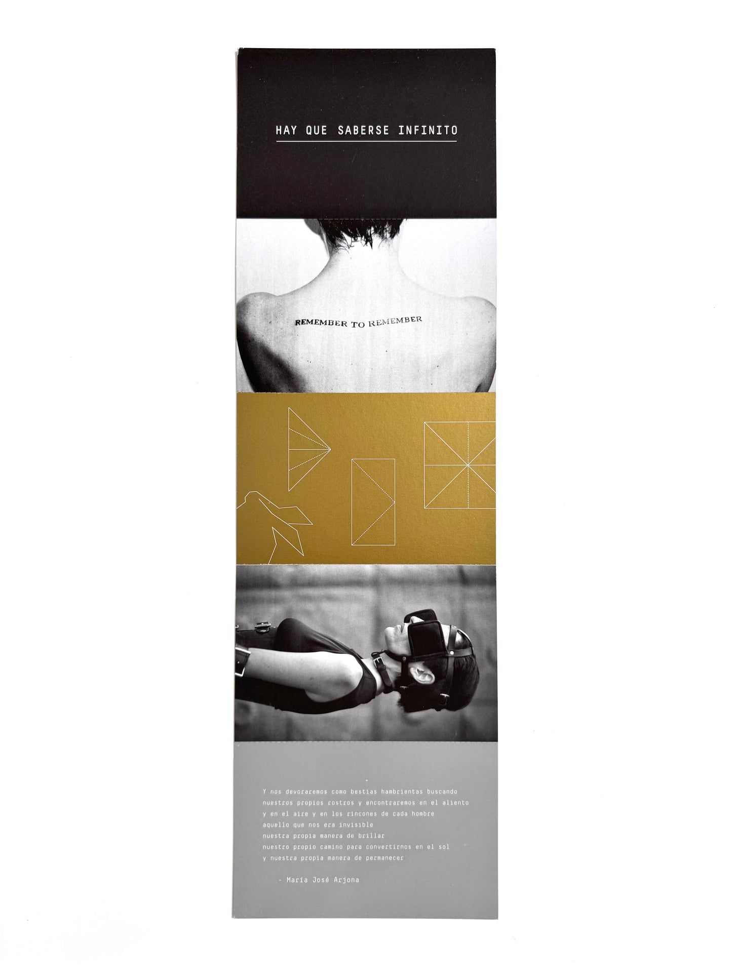 Postales - Hay que saberse infinito María José Arjona