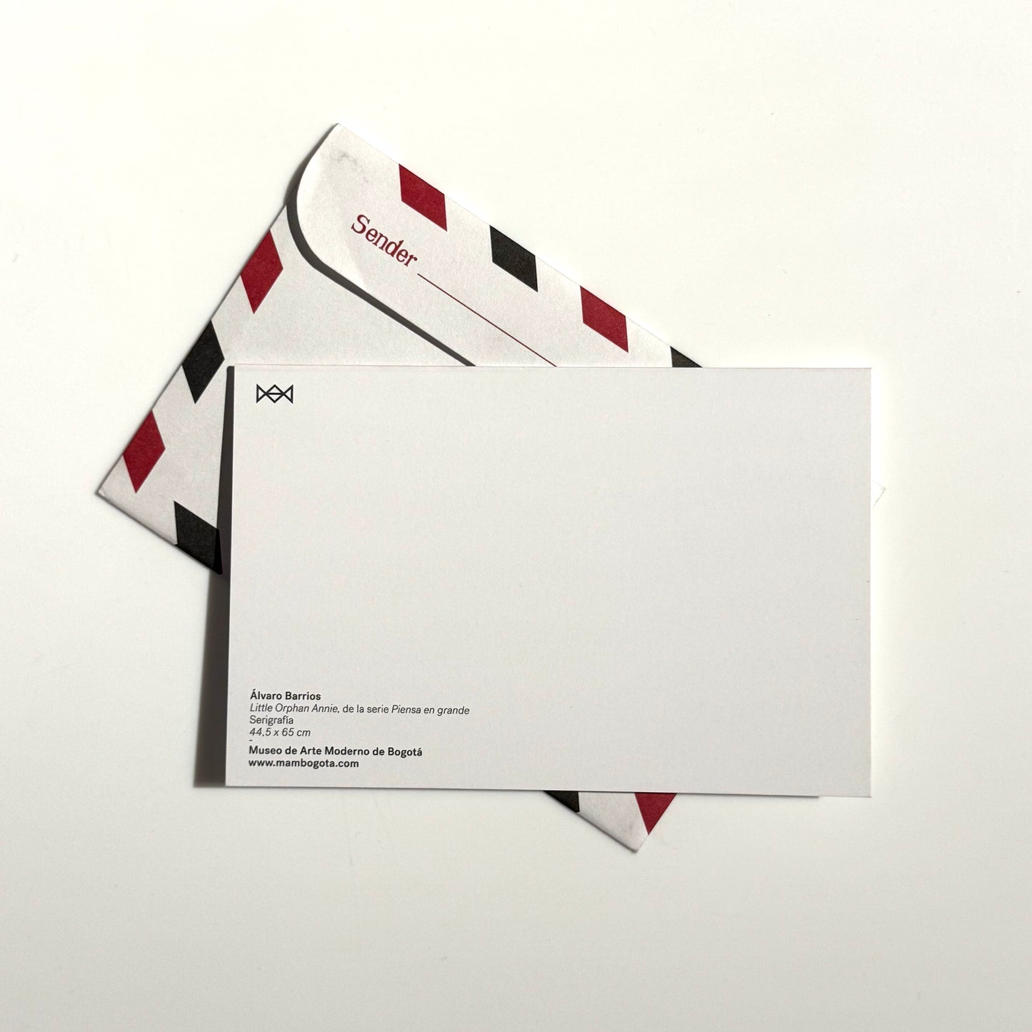 Tarjeta Little Orphan Annie. Alvaro Barrios