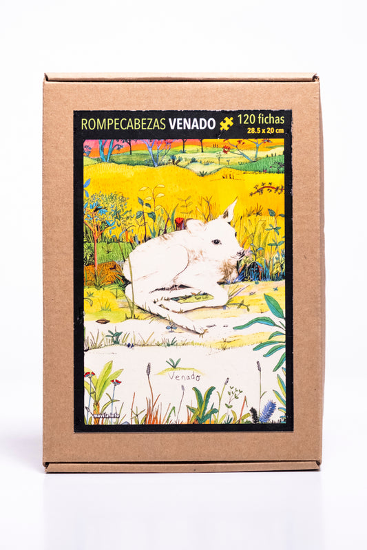 Rompecabezas de Venado Coliblanco bebé