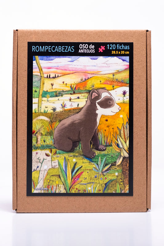 Rompecabezas de Oso de Anteojos bebé