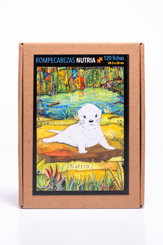 Rompecabezas de Nutria bebé
