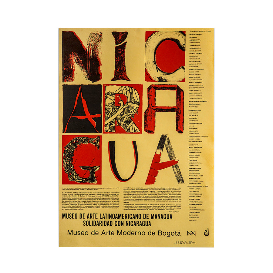 Afiche de Nicaragua