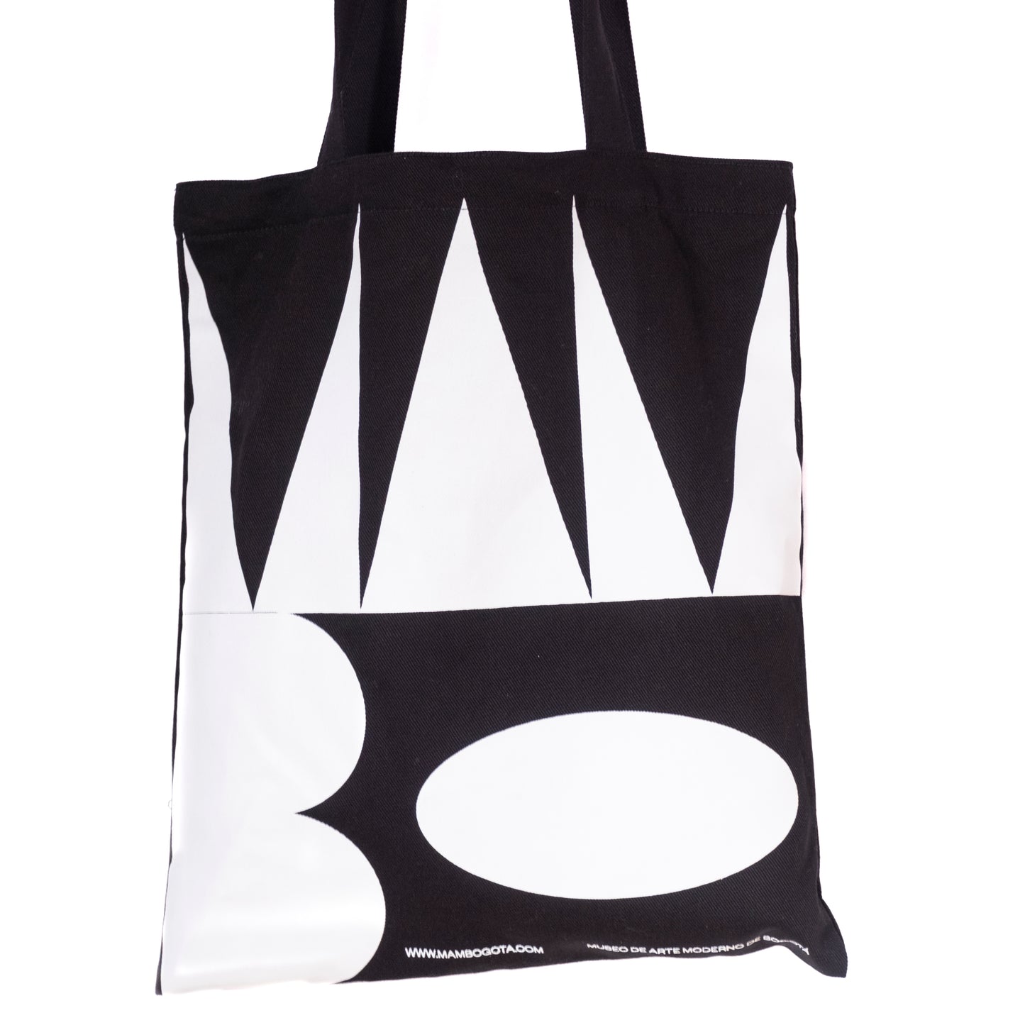 Tote bag blanco y negro