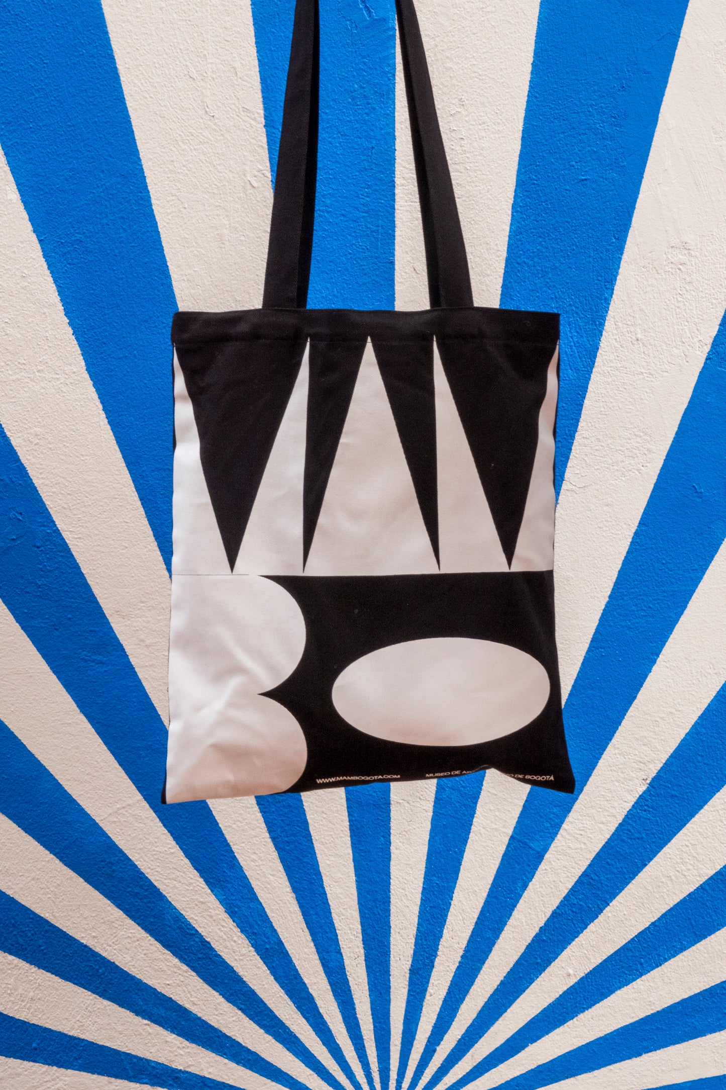 Tote bag blanco y negro