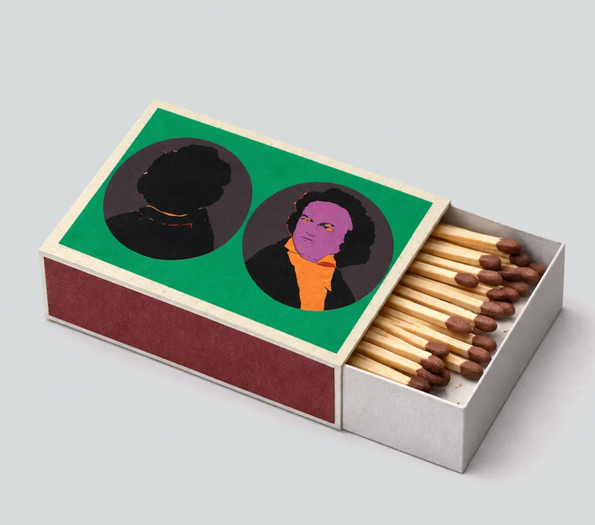 Caja de Fósforos Escribana x MAMBO · Beatriz González