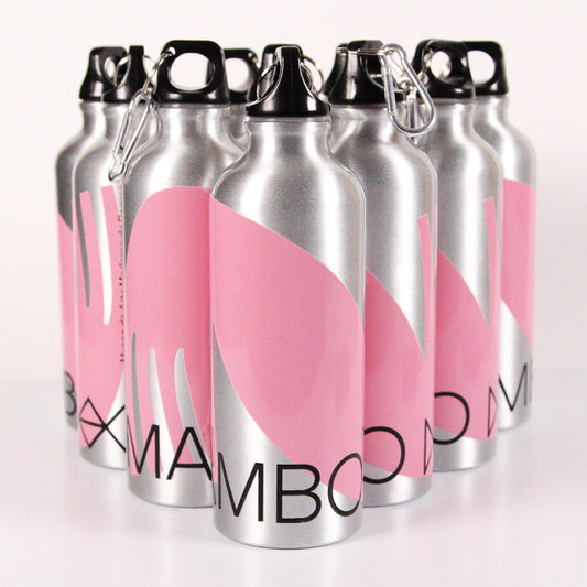 Botilito metálico rosado MAMBO