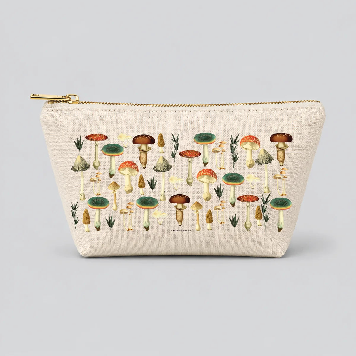 Cartuchera de Lona con Diseño Mush | Escribana
