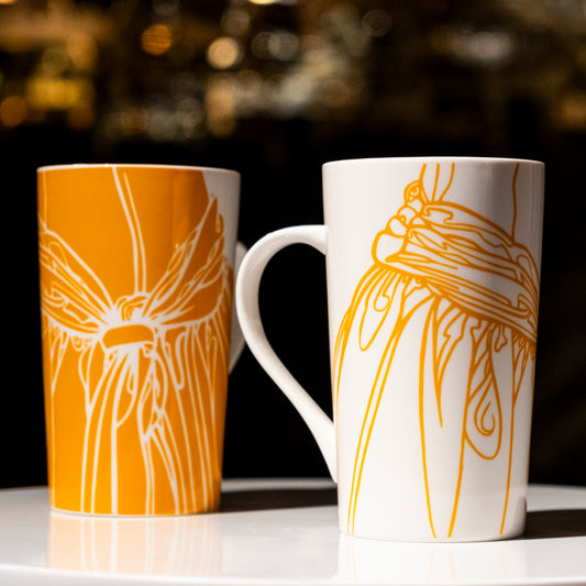 Mugs de la serie "Lazos", Ana Mercedes Hoyos