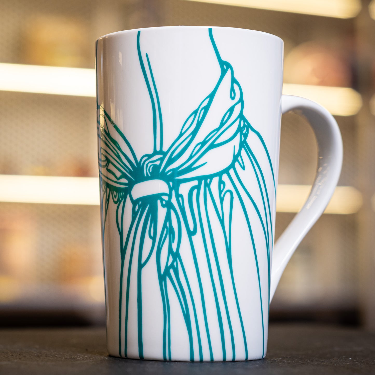 Mugs de la serie "Lazos", Ana Mercedes Hoyos