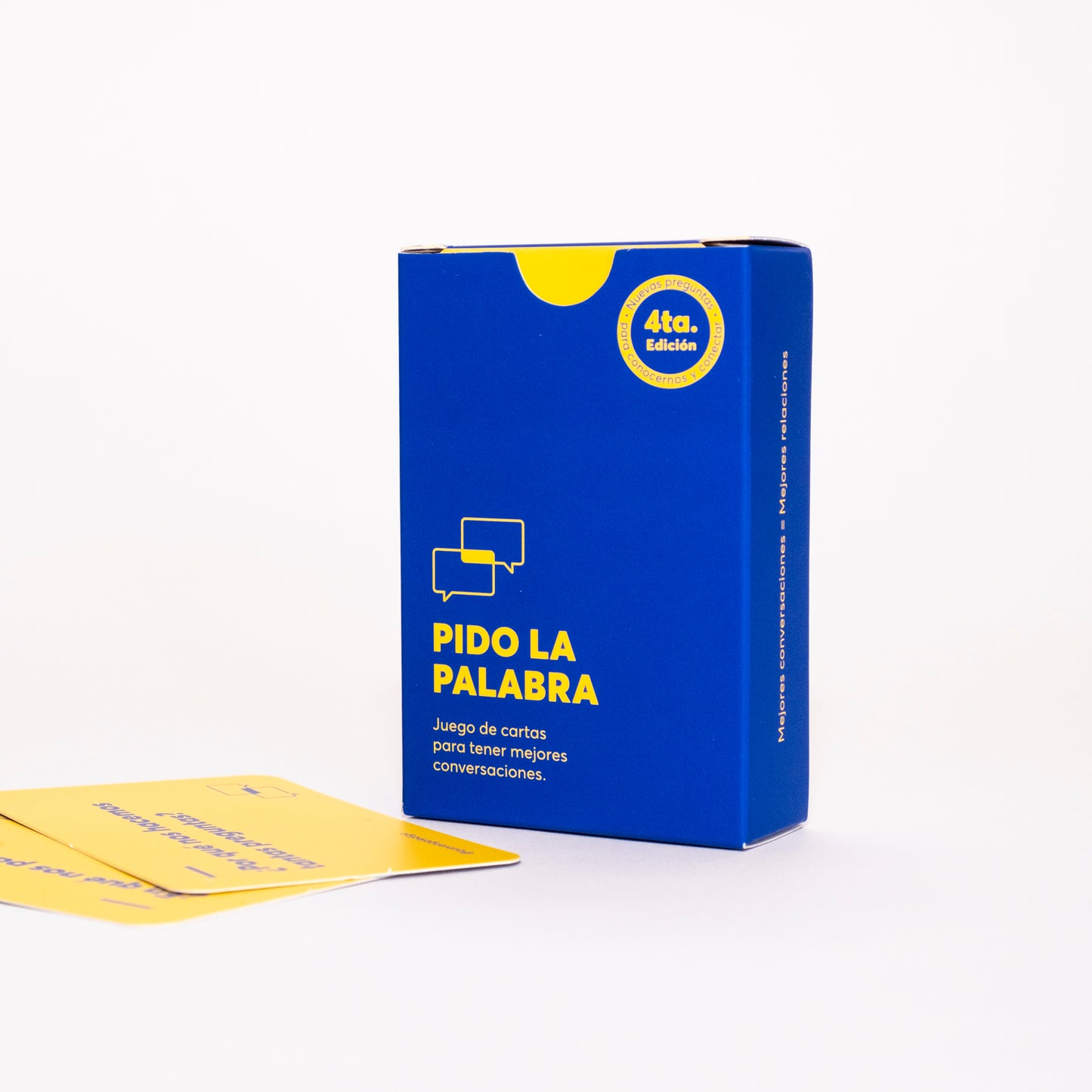 Juego de cartas "Pido la palabra"